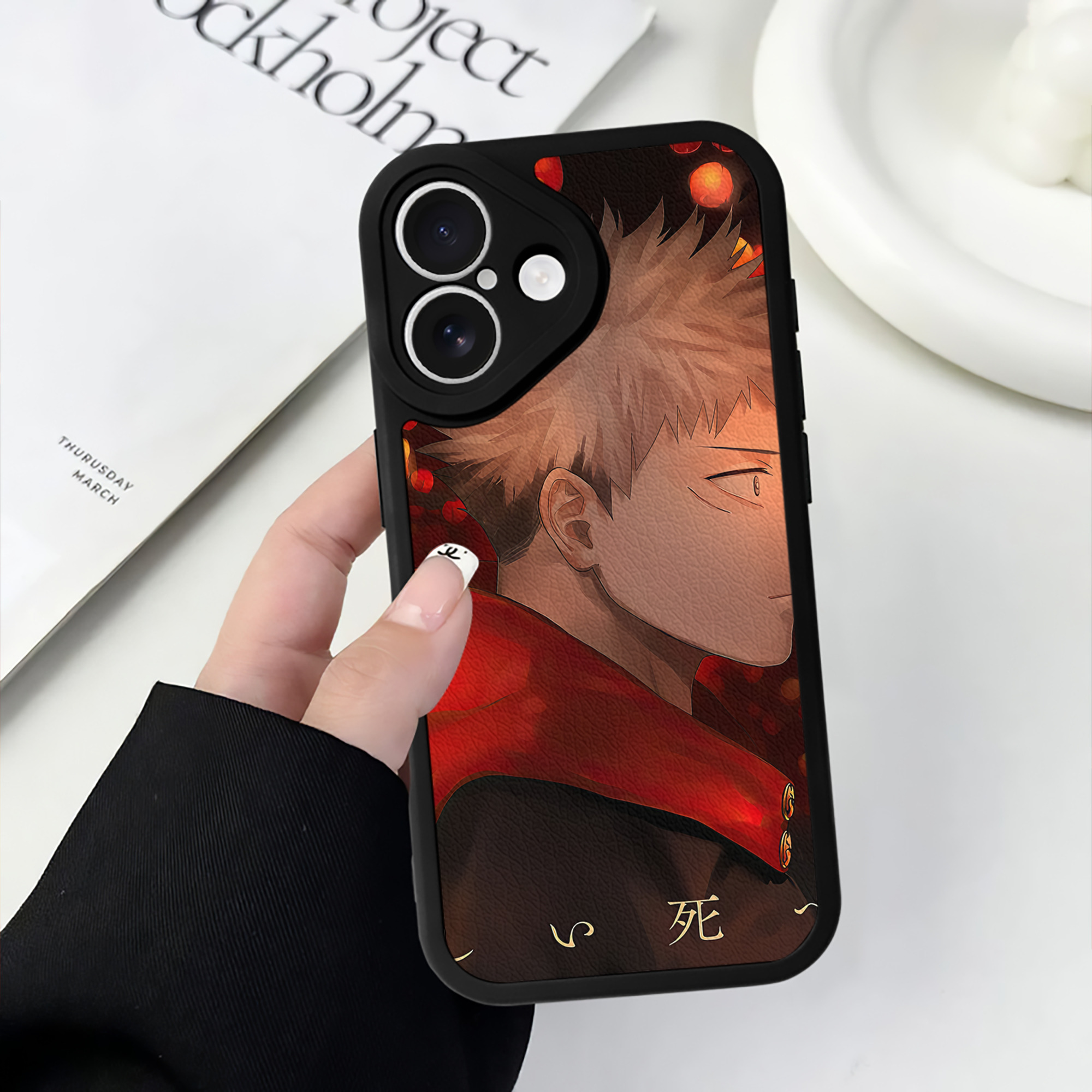 （画像用） SPY×FAMILY间谍家家酒 【iPhone 16シリーズ対応】シリコンスマホケース（レザー調） 材質：シリコン